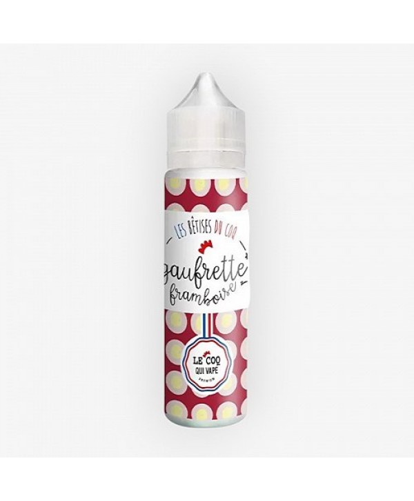 Gaufrette Framboise  Le Coq Qui Vape Premium 50ml