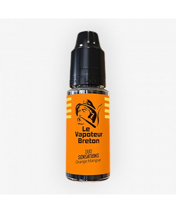 Orange Mangue Duo Sensations Le Vapoteur Breton 10ml