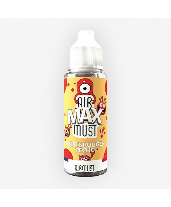Fruits Rouges Pêche Max Airmust 100ml