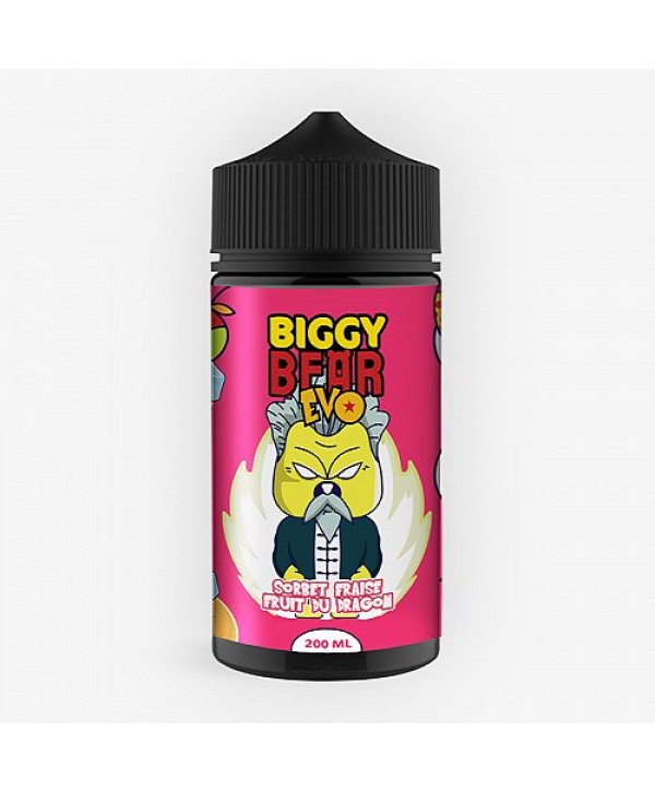 Sorbet Fraise Fruit Du Dragon Evo Biggy Bear 200ml