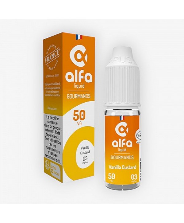 Vanilla Custard Alfaliquid 10ml
