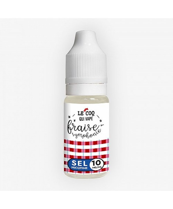 Fraise Symphonie Nic Salt Le Coq Qui Vape 10ml