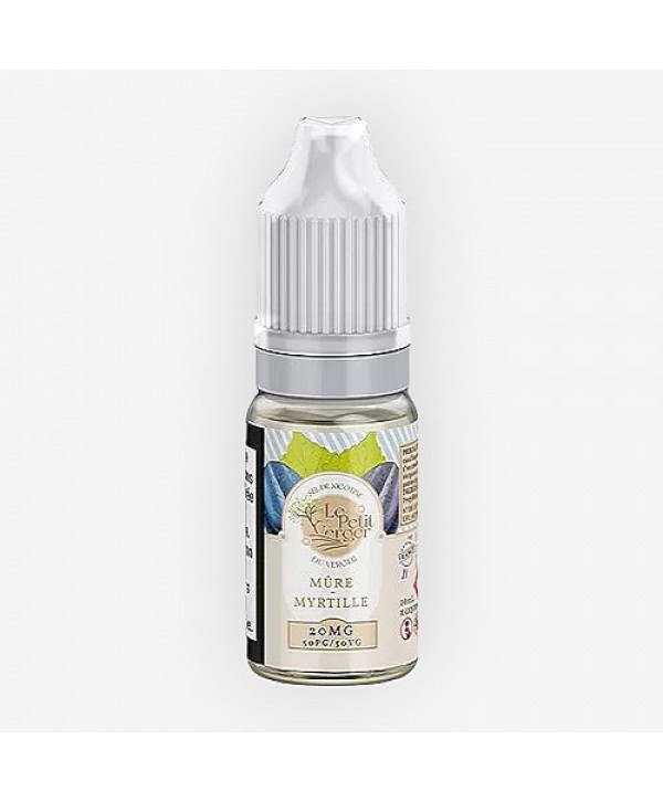 Mûre Myrtille Nic Salt Le Petit Verger 10ml