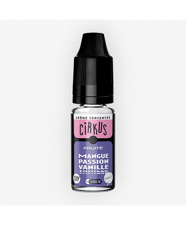 Mangue Passion Vanille Concentré Cirkus Fruité By VDLV 10ml