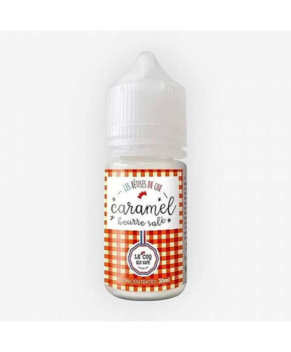 Caramel Beurre Salé Concentré Le Coq Qui Vape Premium 30ml