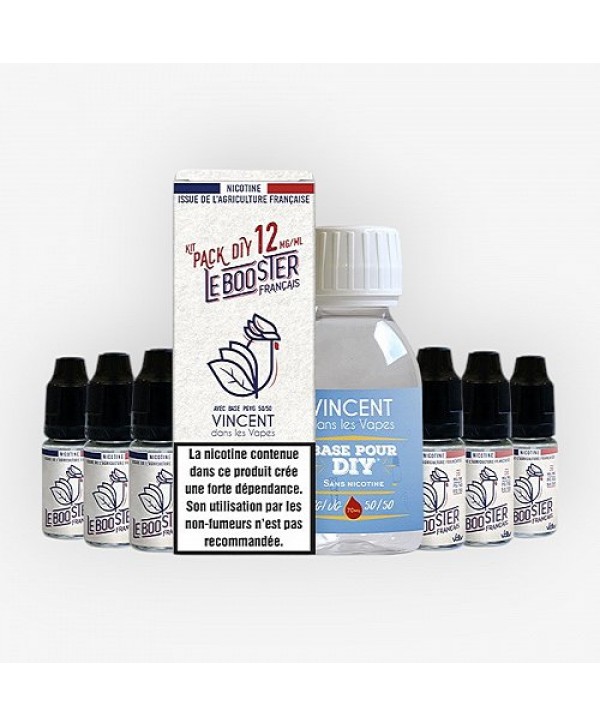 Kit Pack DIY 100ml 50/50 12mg VDLV