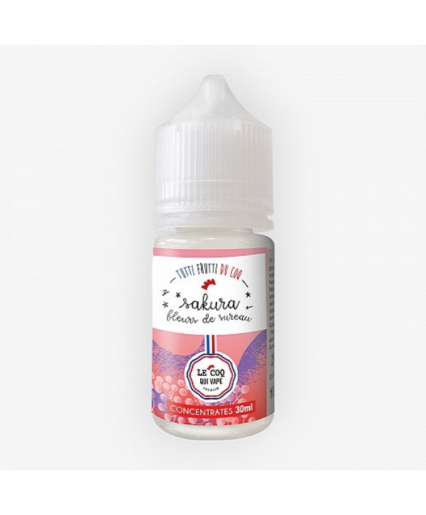 Sakura Fleurs De Sureau Concentré Le Coq Qui Vape Premium 30ml