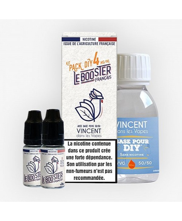 Kit Pack DIY 100ml 50/50 4mg VDLV