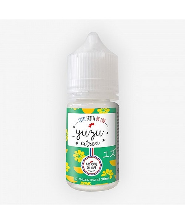 Yuzu Citron Concentré Le Coq Qui Vape Premium 30ml
