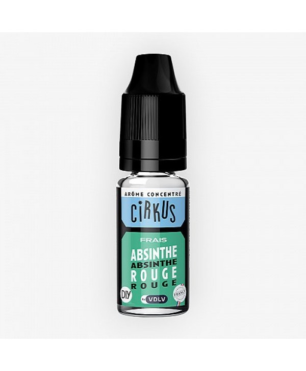 Absinthe Rouge Concentré Cirkus Frais By VDLV 10ml