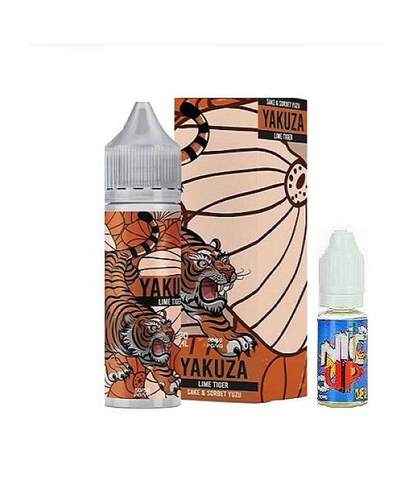 Lime Tiger Yakuza 50ml + Booster Nic Up 10ml 18mg