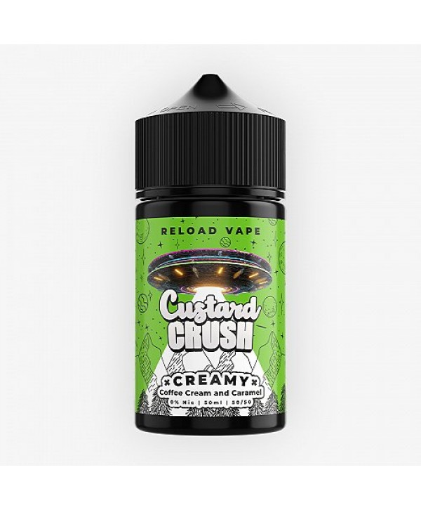 Coffee Cream and Caramel Custard Crush Reload Vape 50ml