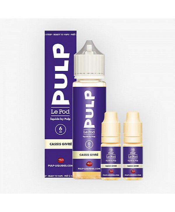 Pack 60ml Cassis Givré Pod Liquide Pulp - 06mg