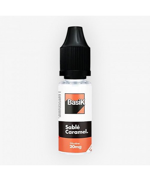 Sablé Caramel Nic Salt BasiK Cloud Vapor 10ml