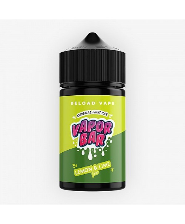 Lemon & Lime Ice Vapor Bar Reload Vape 50ml