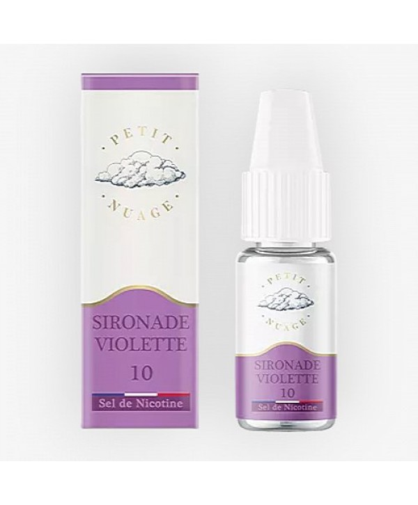 Sironade Violette Nic Salt Petit Nuage 10ml