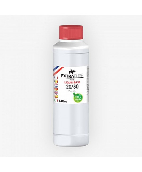 Base 140ml 20/80 00mg Extrapure