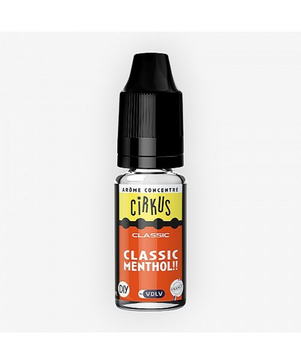 Classic Menthol Concentré Cirkus Classic By VDLV 10ml