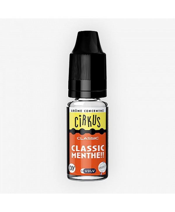 Classic Menthe Concentré Cirkus Classic By VDLV 10ml