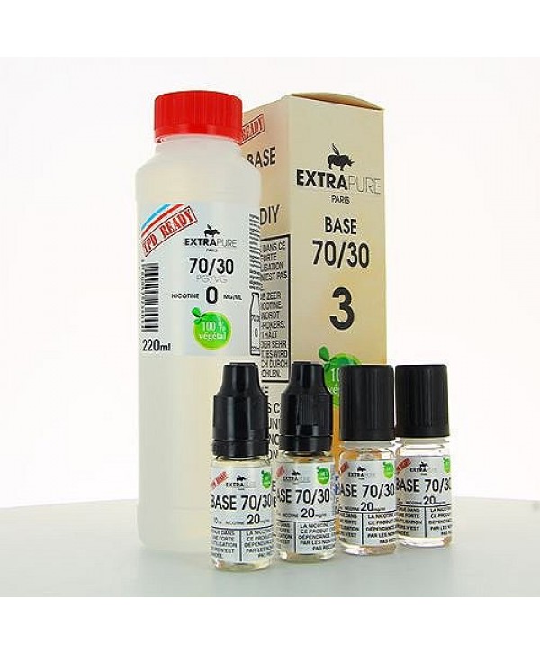 Pack Base 260ml 70/30 03mg Extrapure