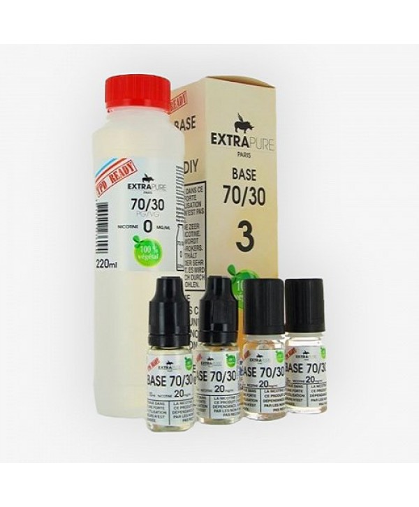 Pack Base 260ml 70/30 03mg Extrapure