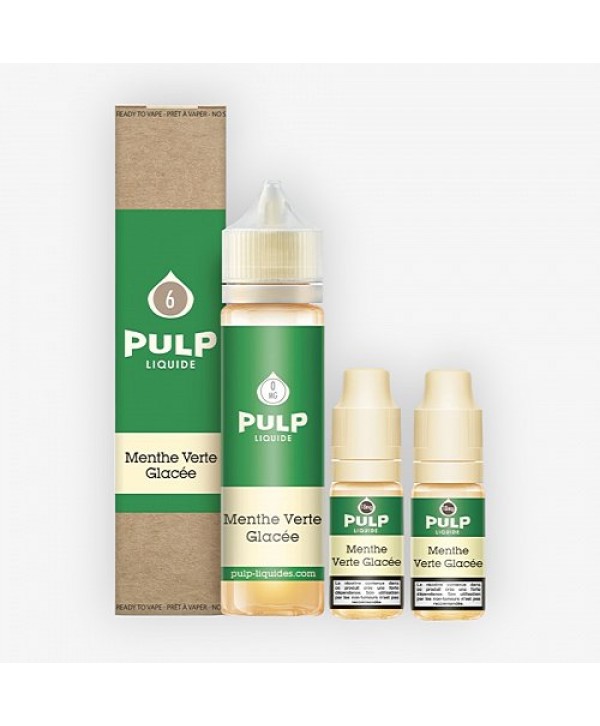 Pack 60ml Menthe Verte Glacée Pulp - 06mg
