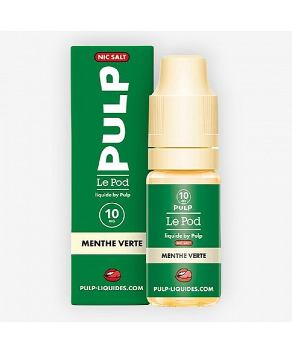 Menthe Verte Nic Salt Le Pod Liquide Pulp 10ml