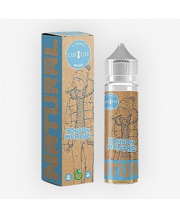 Bonbon Menthe Natural Curieux 50ml