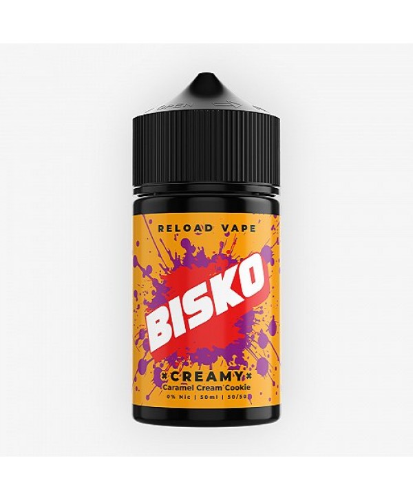 Caramel Cream Cookie Bisko Reload Vape 50ml