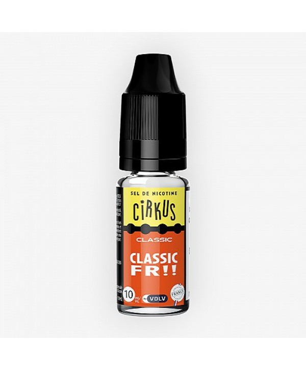 Classic FR Nic Salts Cirkus Classic By VDLV 10ml 10mg