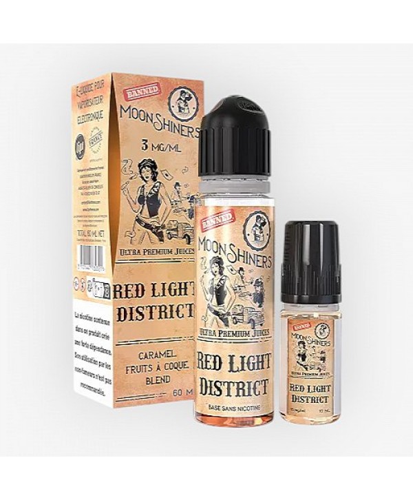 Pack 50ml + 10ml Red Light District Moonshiners - 03mg