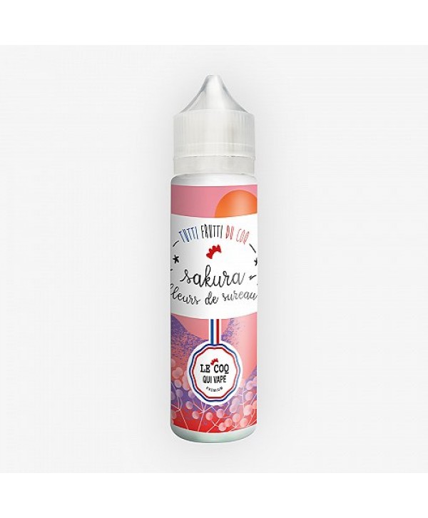 Sakura Fleurs De Sureau Le Coq Qui Vape Premium 50ml