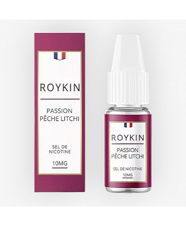 Passion Pêche Litchi Nic Salt Roykin 10ml
