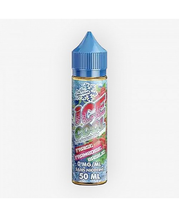 Fraise Framboise Basilic Ice Cool By Liquidarom 50ml