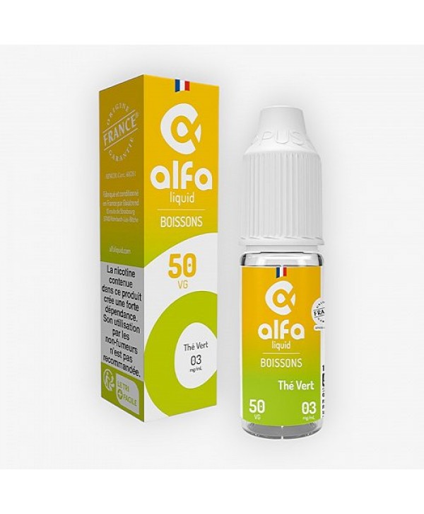 Thé Vert Alfaliquid 10ml