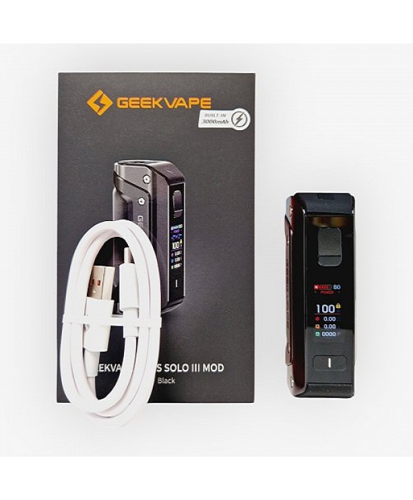 Box Aegis Solo 3 GeekVape (batterie intégrée)