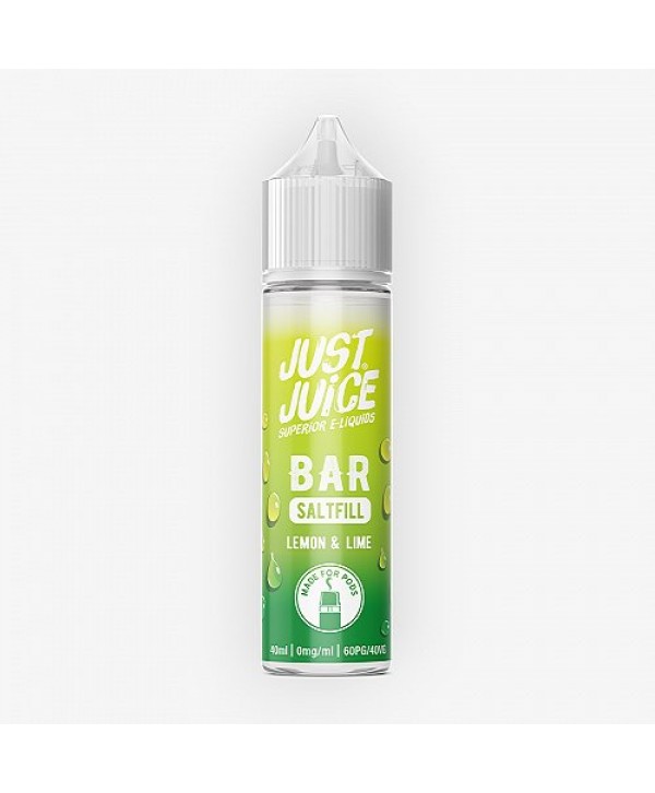 Lemon & Lime Bar Saltfill Just Juice 40ml