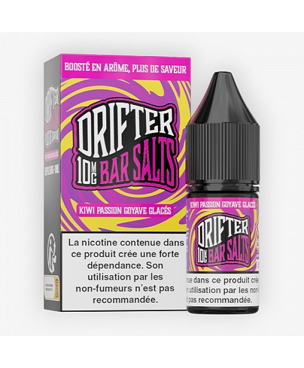 Kiwi Passion Goyave Glacés Nic Salt Bar Salts Drifter 10ml