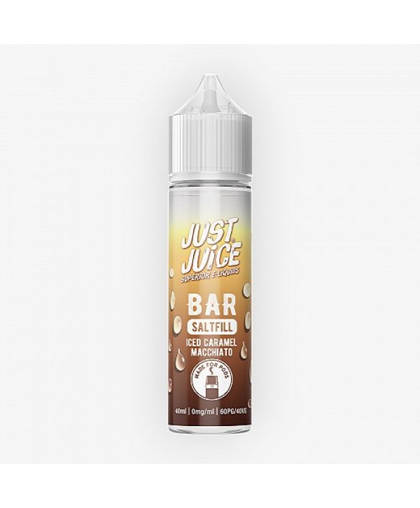 Iced Caramel Macchiato Bar Saltfill Just Juice 40ml