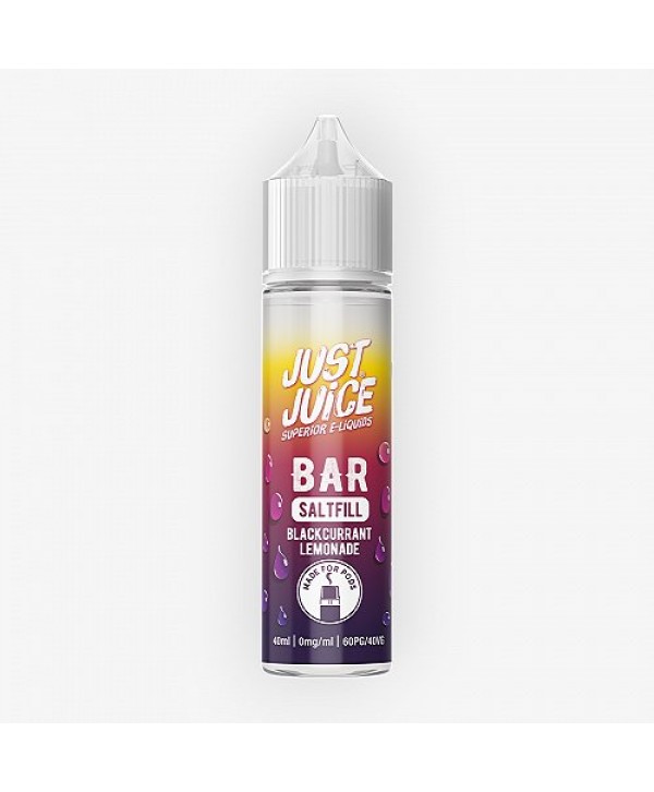 Blackcurrant Lemonade Bar Saltfill Just Juice 40ml