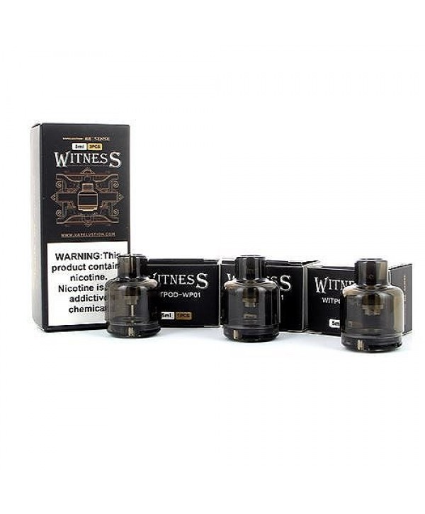 Pack de 3 cartouches Witness Vapelustion