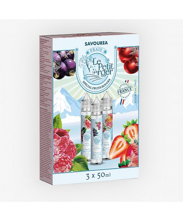 Pack 3x50ml Fruits Rouges Le Petit Verger Frais