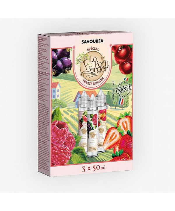 Pack 3x50ml Fruits Rouges Le Petit Verger