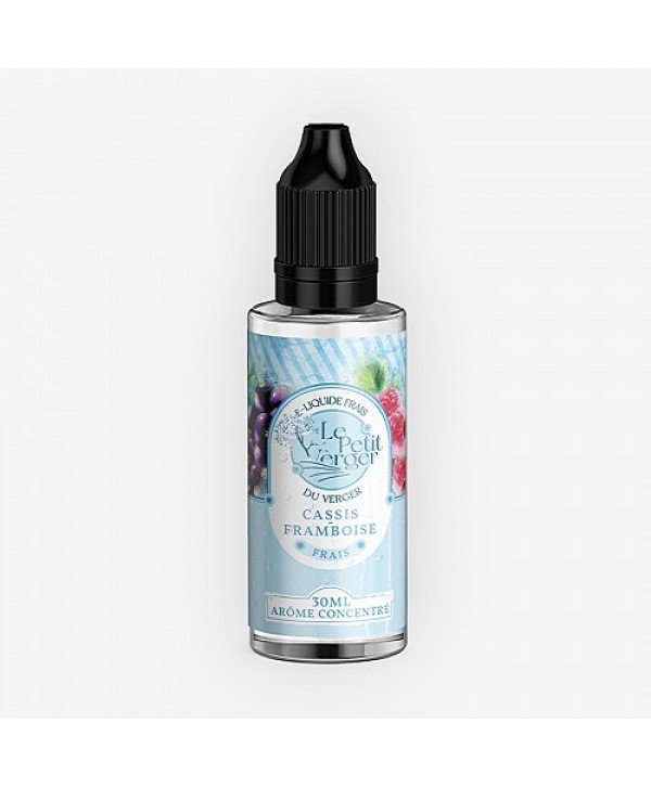 Cassis Framboise Concentré Le Petit Verger Frais 30ml