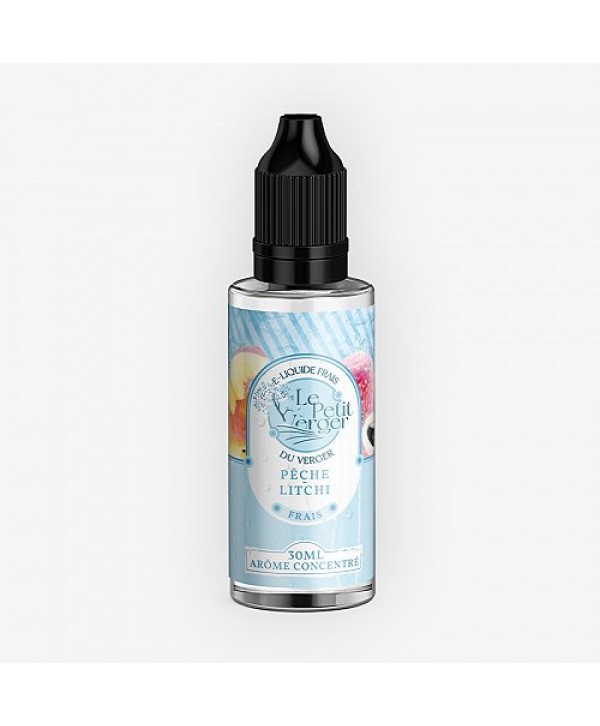Pêche Litchi Concentré Le Petit Verger Frais 30ml
