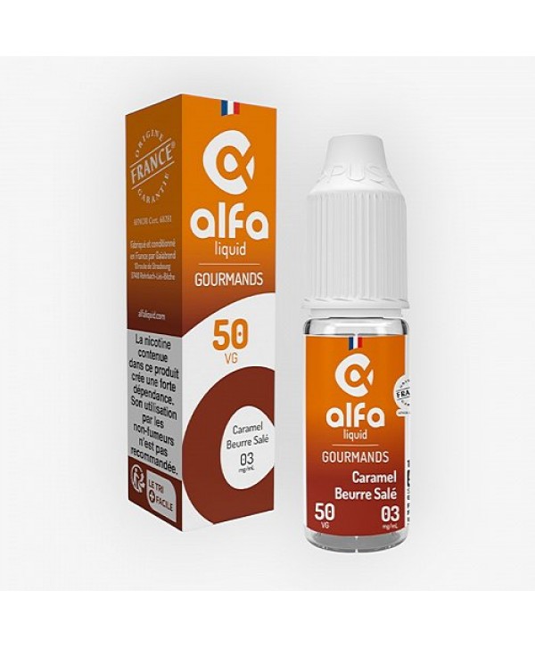 Caramel Beurre Salé Gourmands Alfaliquid 10ml