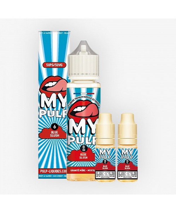 Pack 60ml Blue Slush My Pulp - 06mg