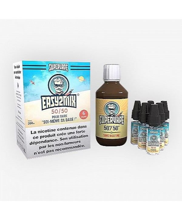 Base Easy2Mix 50/50 6mg 200ml SuperVape