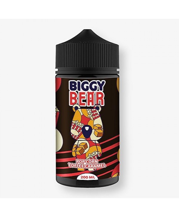 Popcorn Toffee Caramel Biggy Bear 200ml