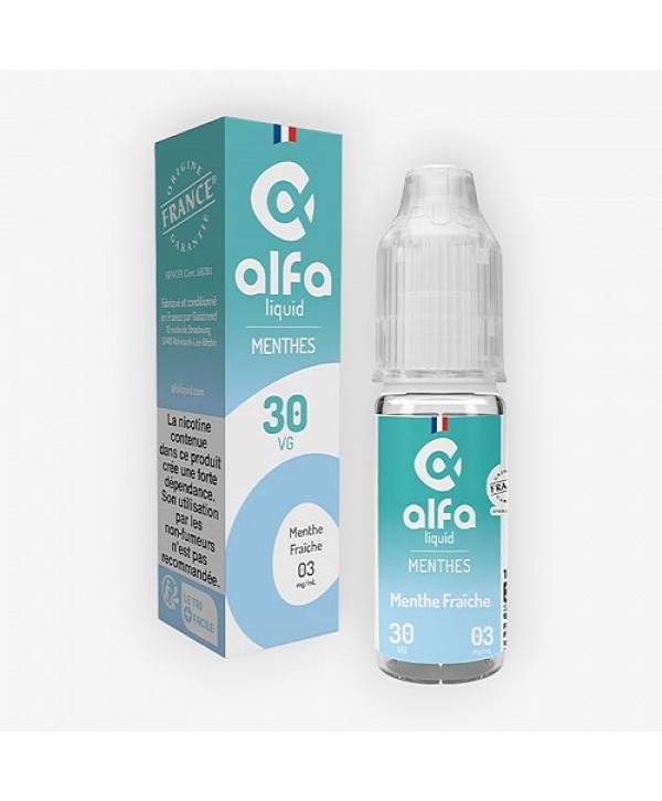 Menthe Fraîche Alfaliquid 10ml